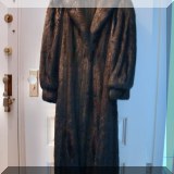 H12. AC Bang full length mink coat. - $400 